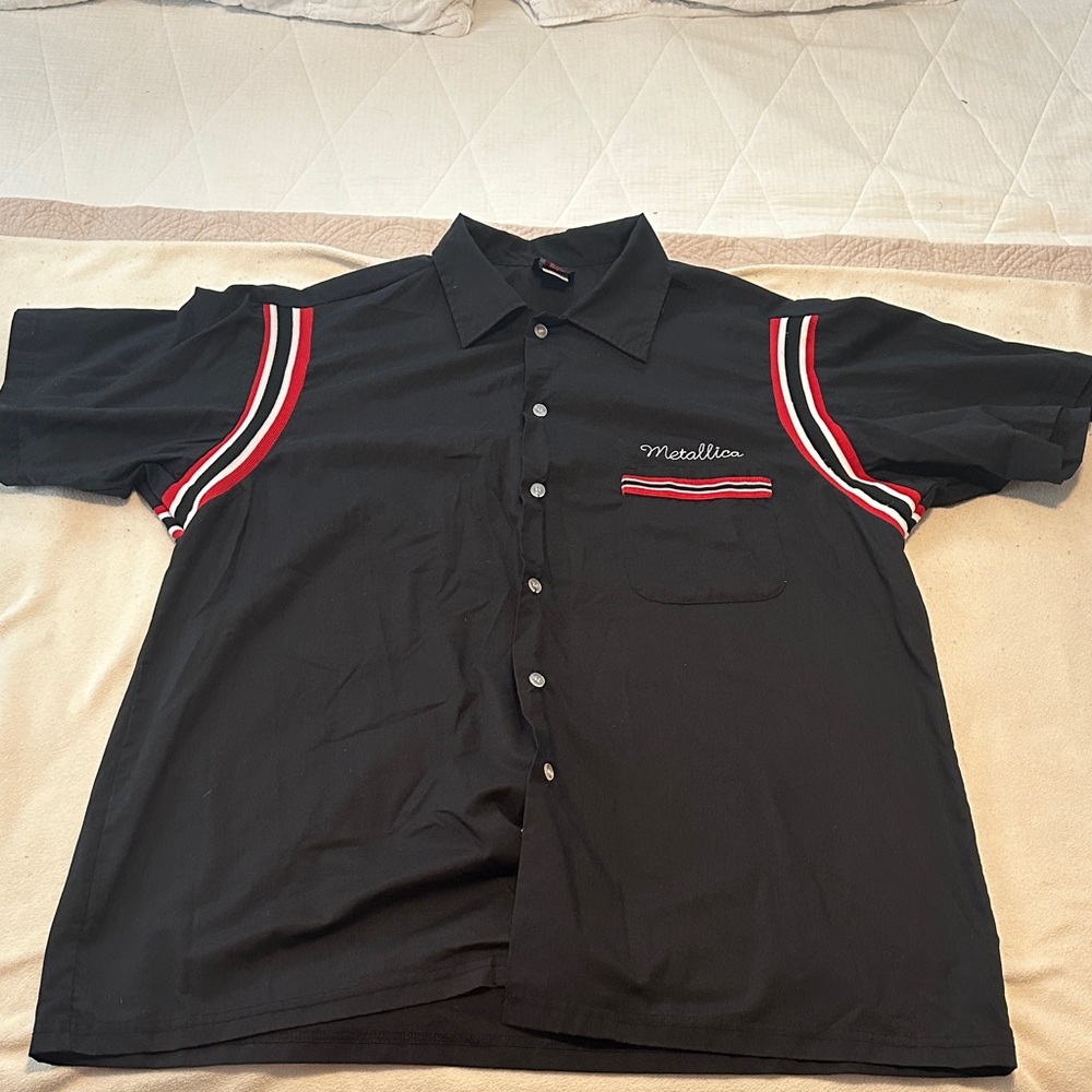 Vintage Metallica King Nothing Bowling Shirt